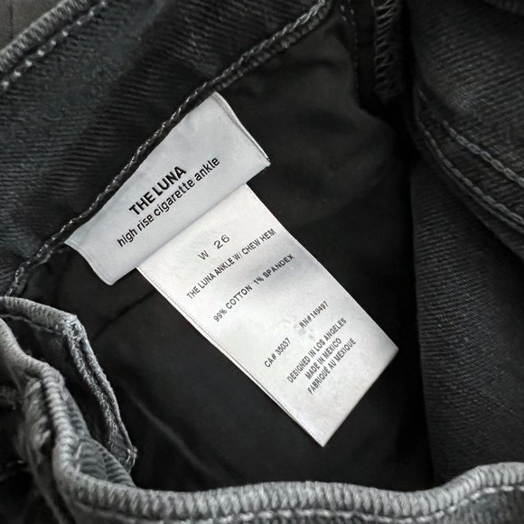 Joe's Jeans The Luna High Rise Cigarette Ankle Chew Hem Denim - Picture 7 of 7